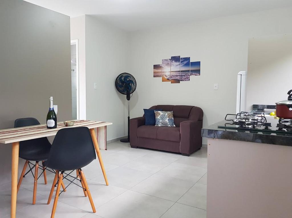  Studio Jasmim - 130m metros da praia novo!