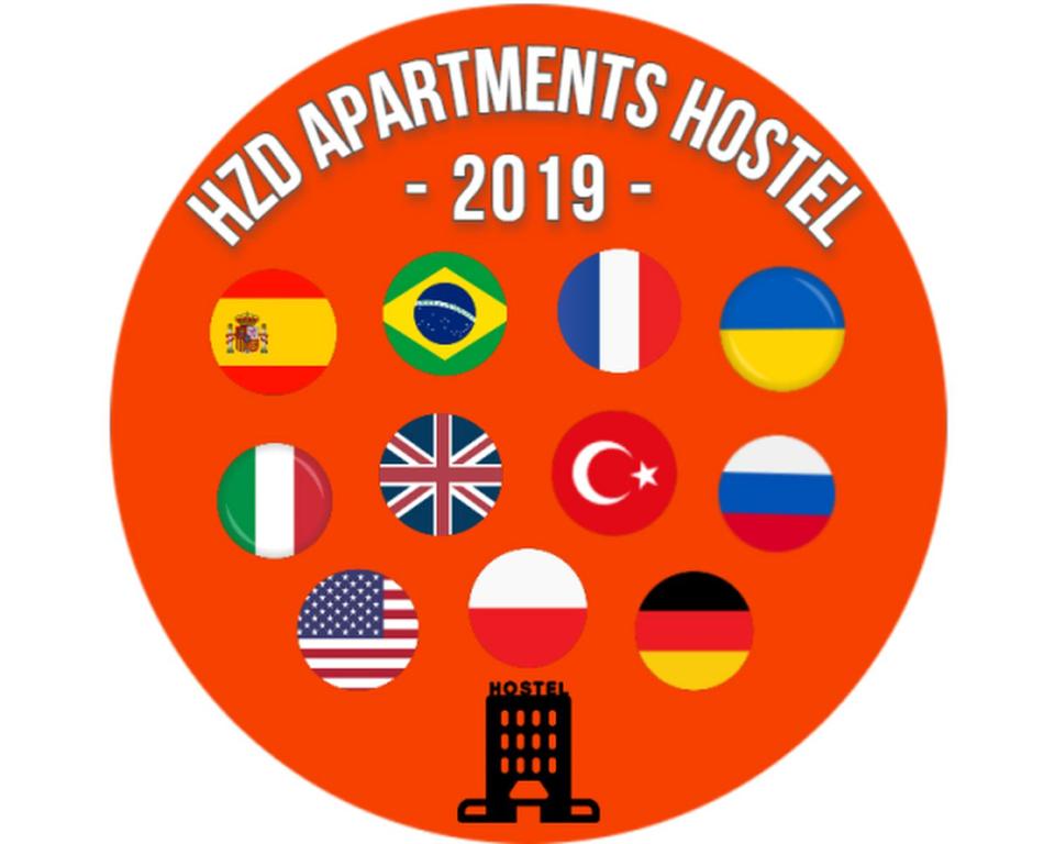 Certifikát, hodnocení, plakát nebo jiný dokument vystavený v ubytování HZD Apartments Hostel