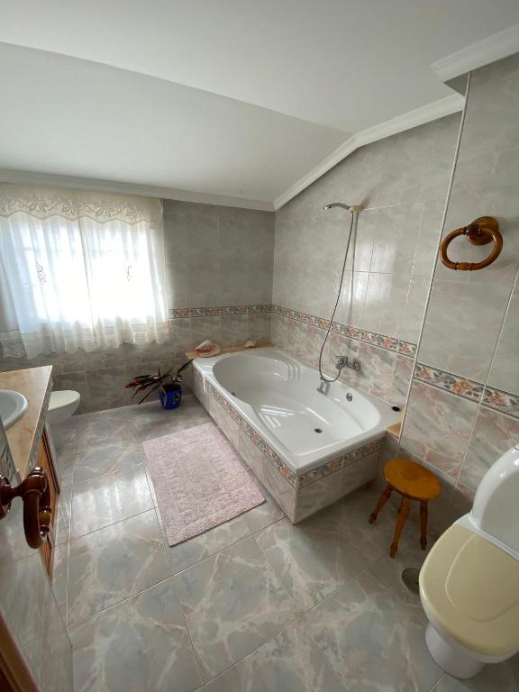 Koupelna v ubytování DUPLEX familias