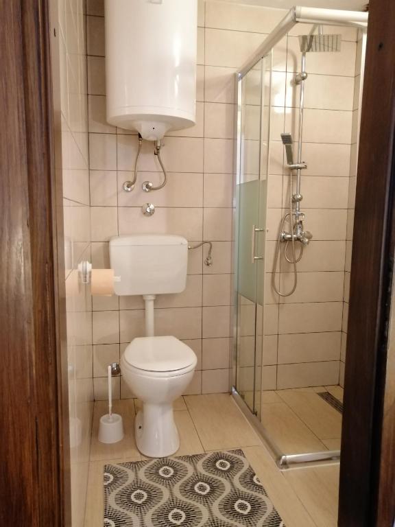 Koupelna v ubytování Studio apartman Nona Angela-Valun