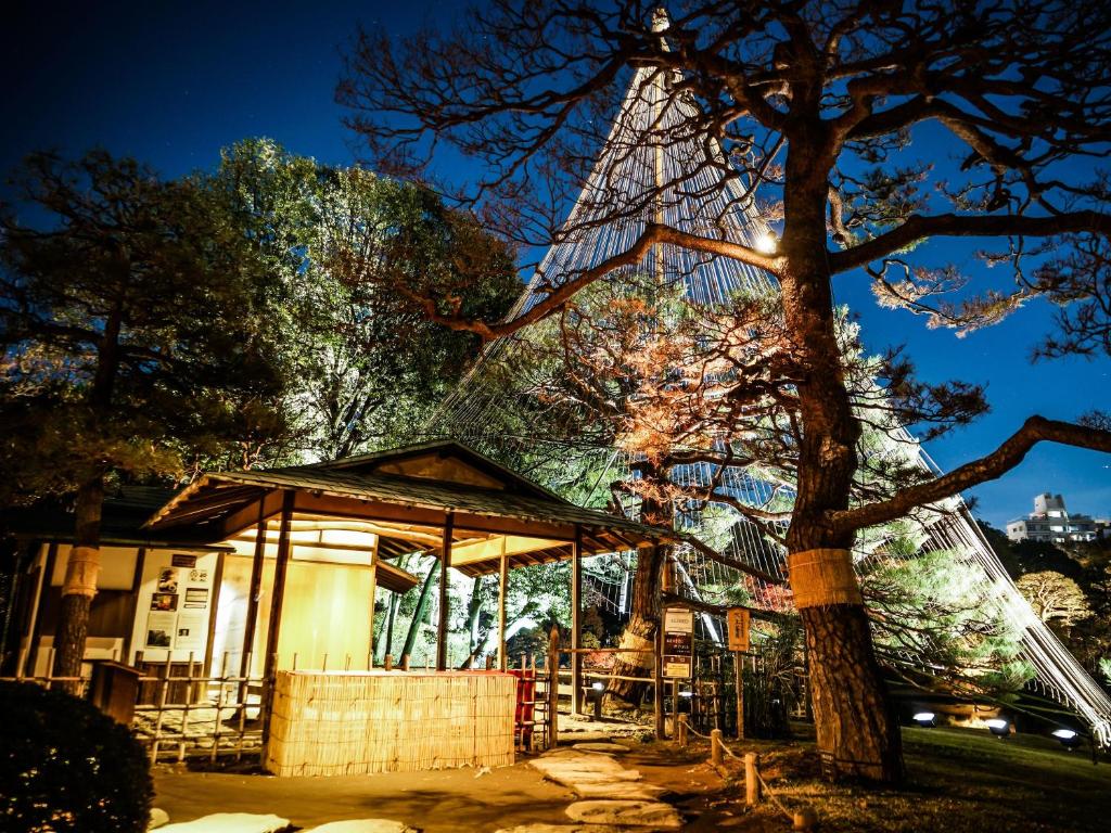 Zahrada ubytování APA Hotel Komagome Ekimae
