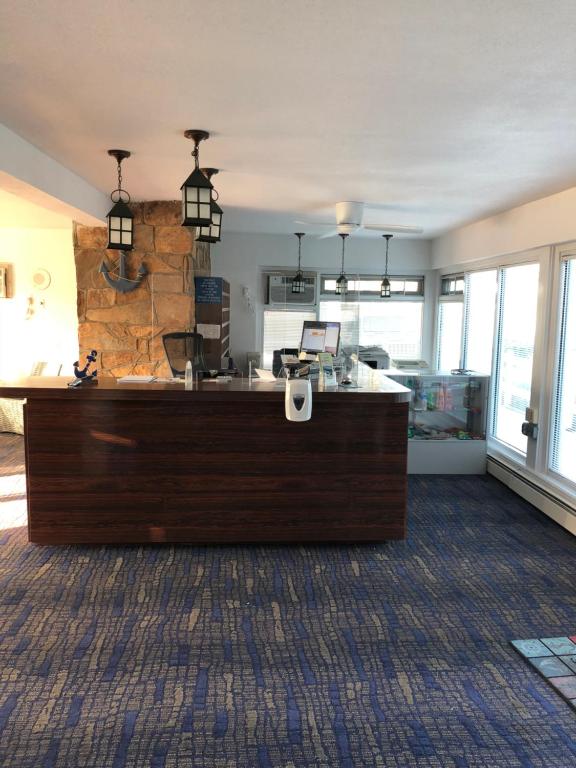 Posezení v ubytování Yankee Clipper Resort Motel