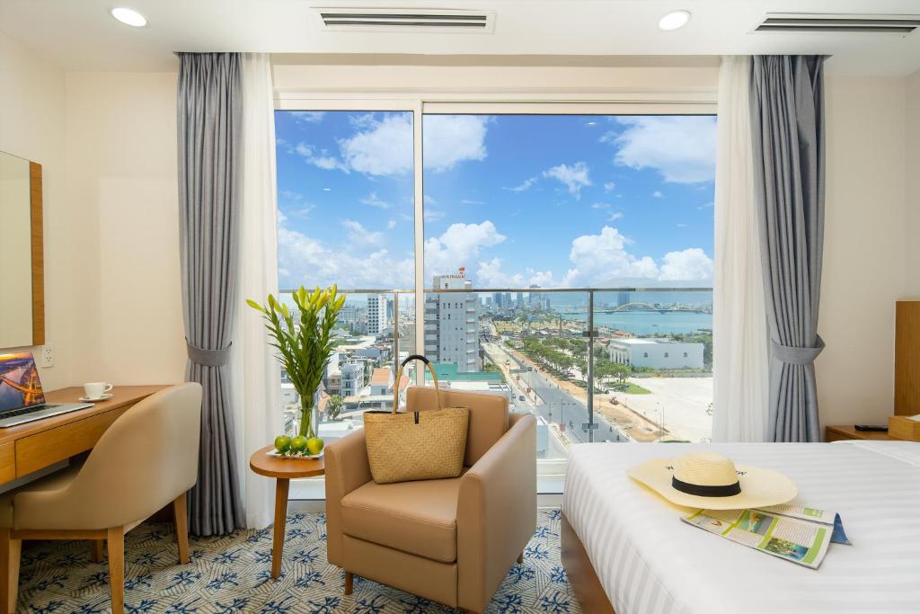 Posezení v ubytování Lamanga Hotel & Suites