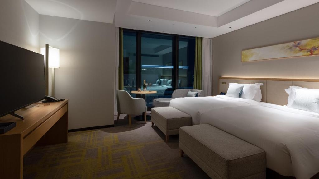 Miyako Hotel Hakata - Quarto Twin Deluxe Com Cama Extra - Não Fumador