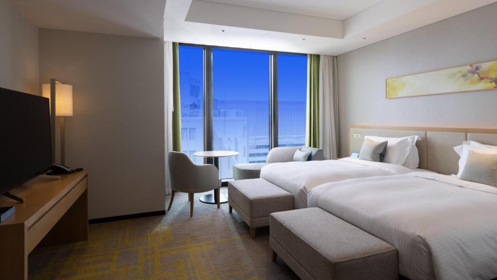 Miyako Hotel Hakata - Deluxe İki Yataklı Oda - Sigara İçilmez