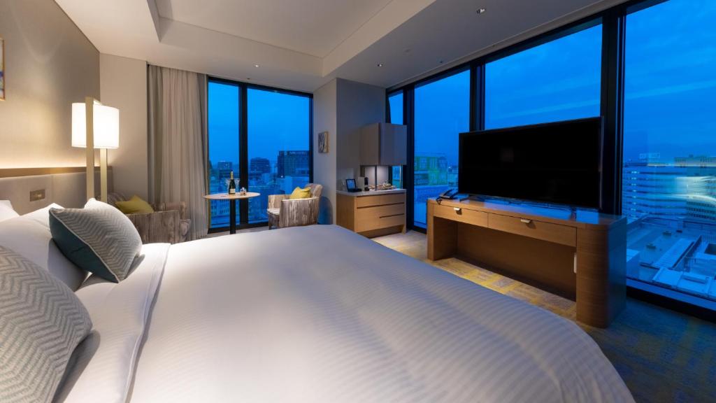 Miyako Hotel Hakata - Premium Lüks King Oda - Sigara İçilmez