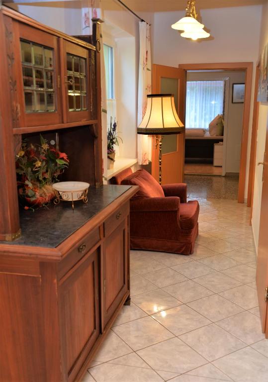 Posezení v ubytování Ferienwohnung Koppi