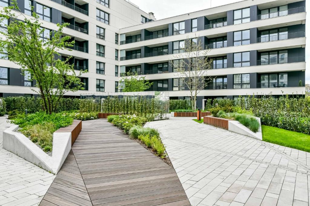 Vonkajšia záhrada v ubytovaní LTC-Apartments Portova