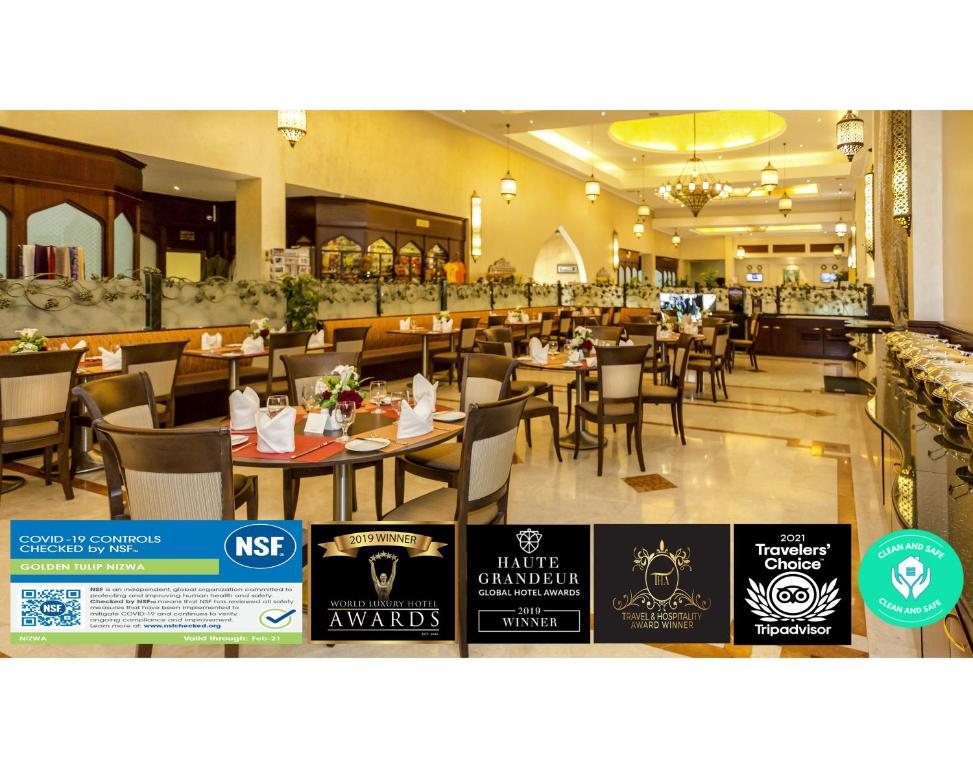 Restaurace v ubytování Golden Tulip Nizwa Hotel