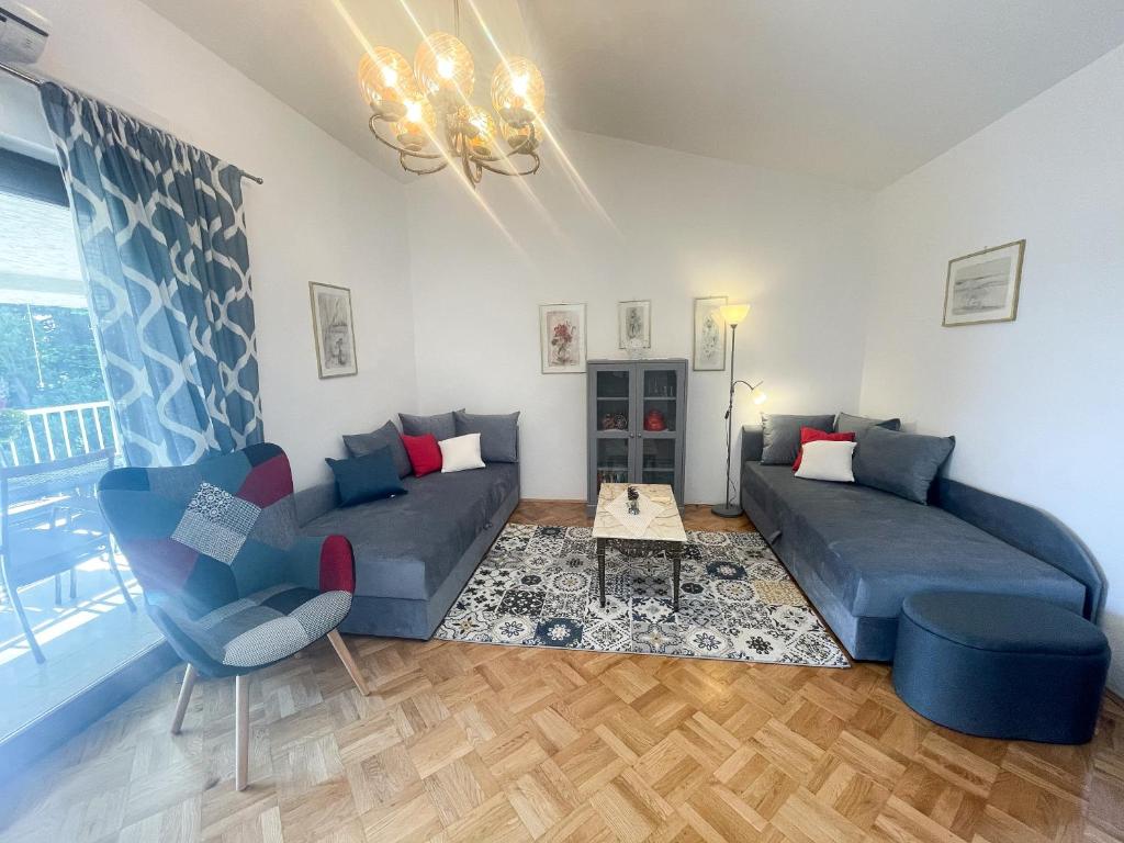 Posezení v ubytování Apartman Blažina