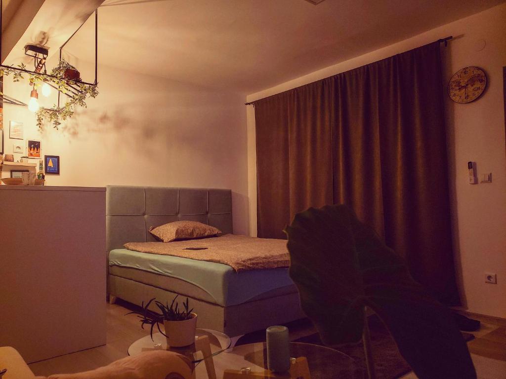 Postel nebo postele na pokoji v ubytování Park Apartment