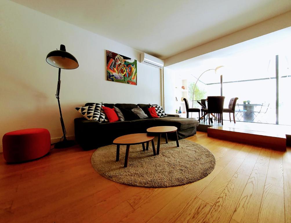 Posezení v ubytování Marquês de Pombal Terrace by Lisbon Village Apartments