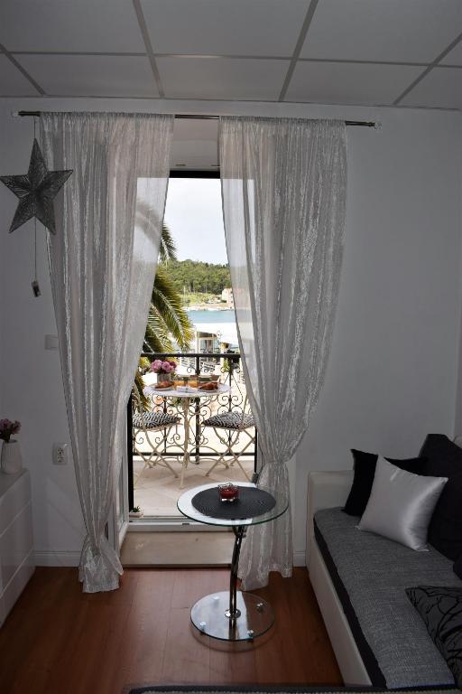 Balkón alebo terasa v ubytovaní Apartment Adriatica City