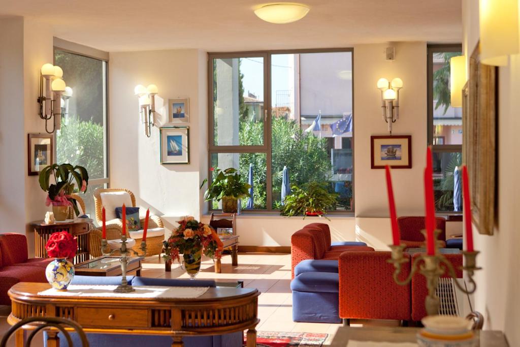 Posezení v ubytování Hotel Idania