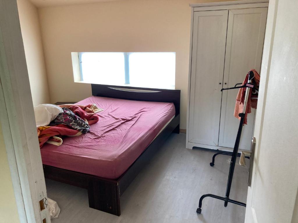 Postel nebo postele na pokoji v ubytování Gite