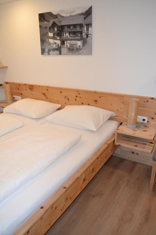 Postel nebo postele na pokoji v ubytování Pension Schweiger
