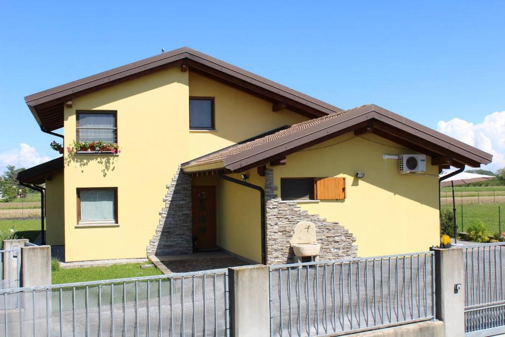 Budova, kde se bed and breakfast nachází