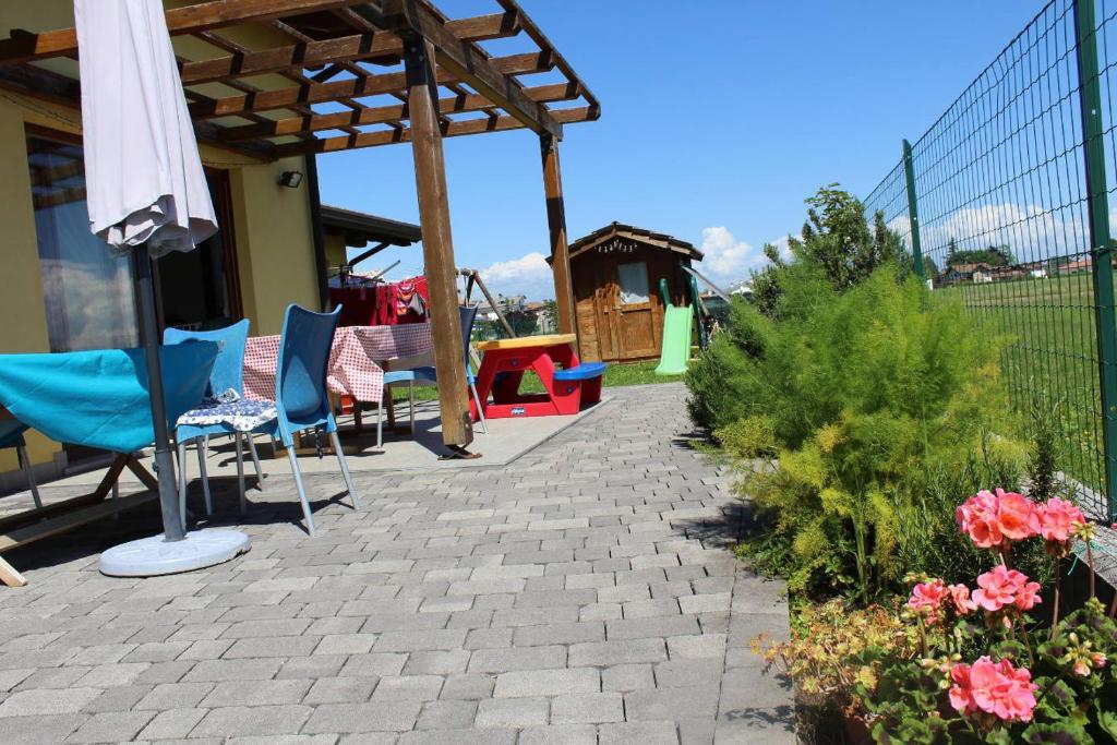 Zahrada ubytování Villa Madi