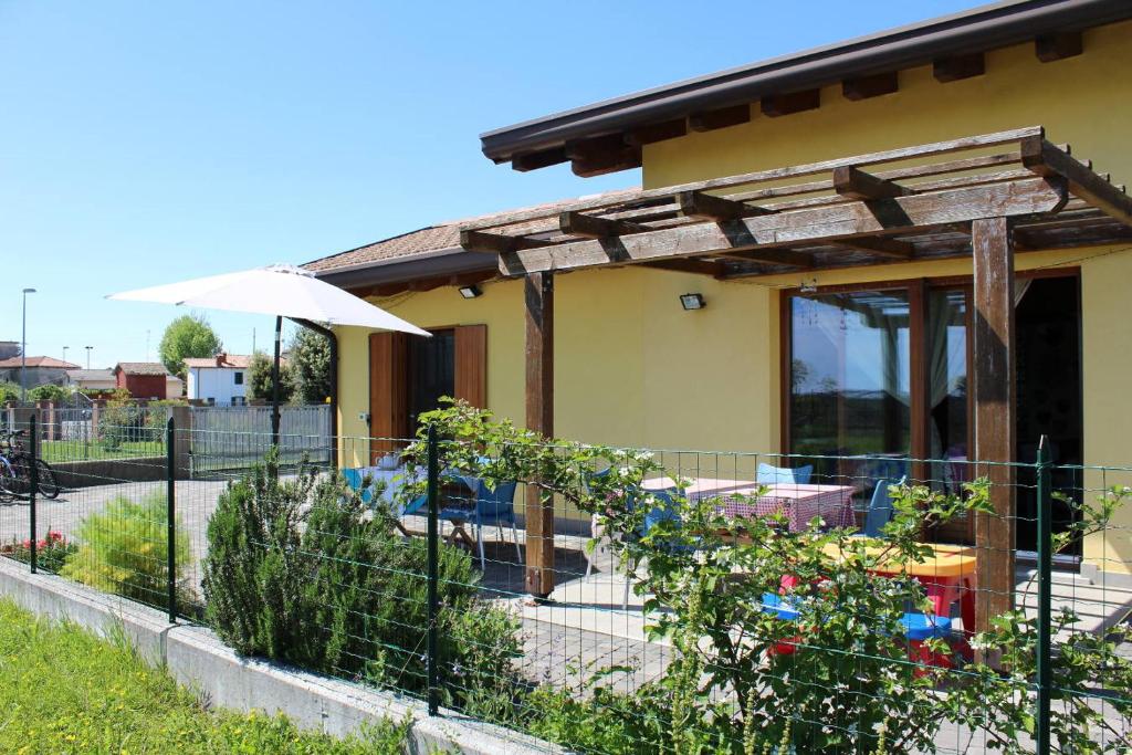 Zahrada ubytování Villa Madi