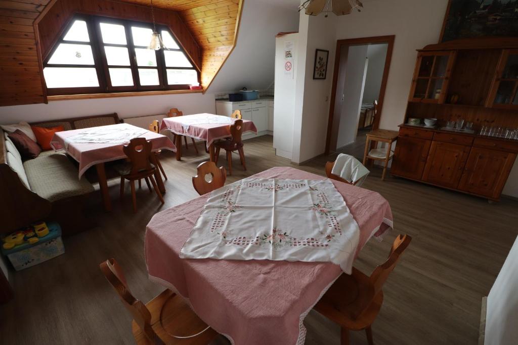 Posezení v ubytování Gästehaus Ulbl