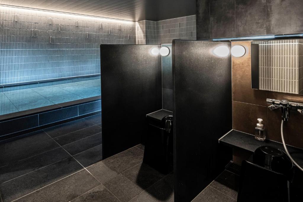 Koupelna v ubytování HOTEL TORIFITO KANAZAWA