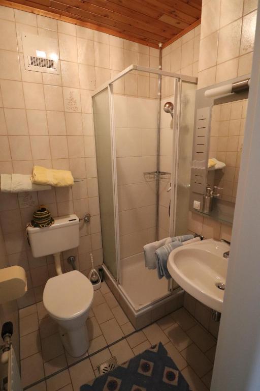Koupelna v ubytování Gästehaus Ulbl