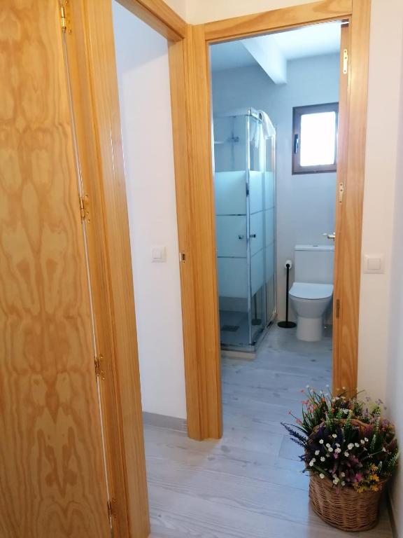 Koupelna v ubytování LA CASA DE LA ABUELA DESI