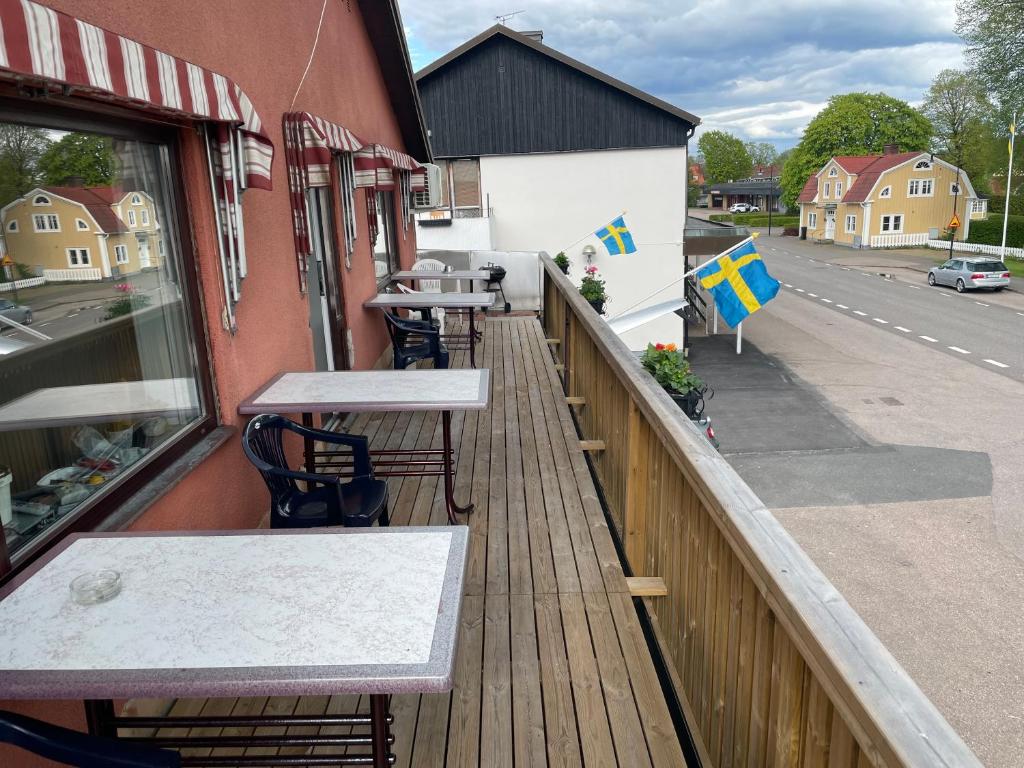 Budova, kde se hostel nachází