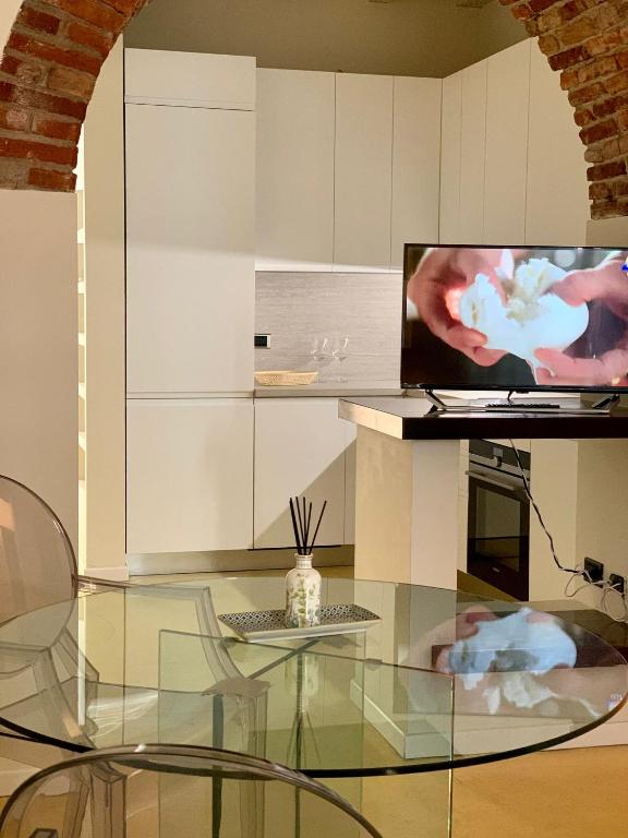 Kuchyňa alebo kuchynka v ubytovaní Fifty Eight Suite Milan Brera