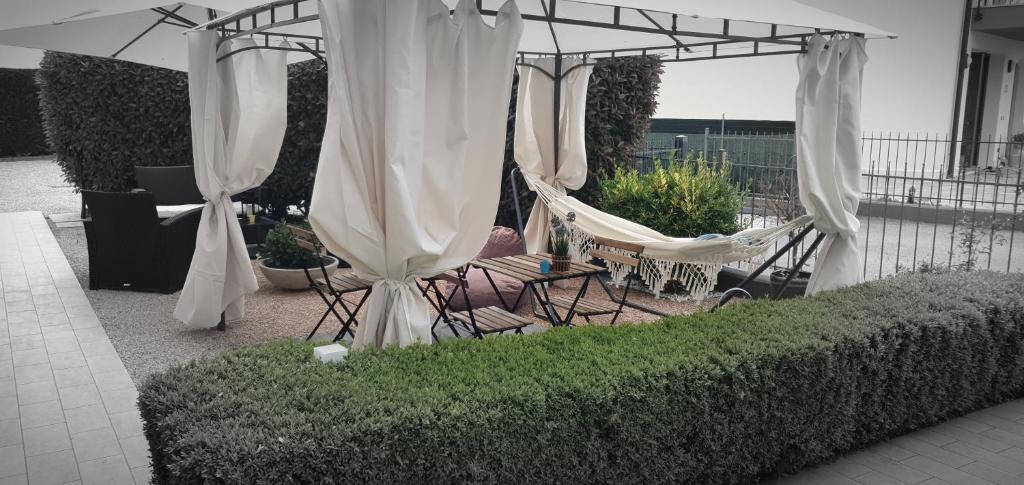 Zahrada ubytování Affittacamere Borgo Sabbionara