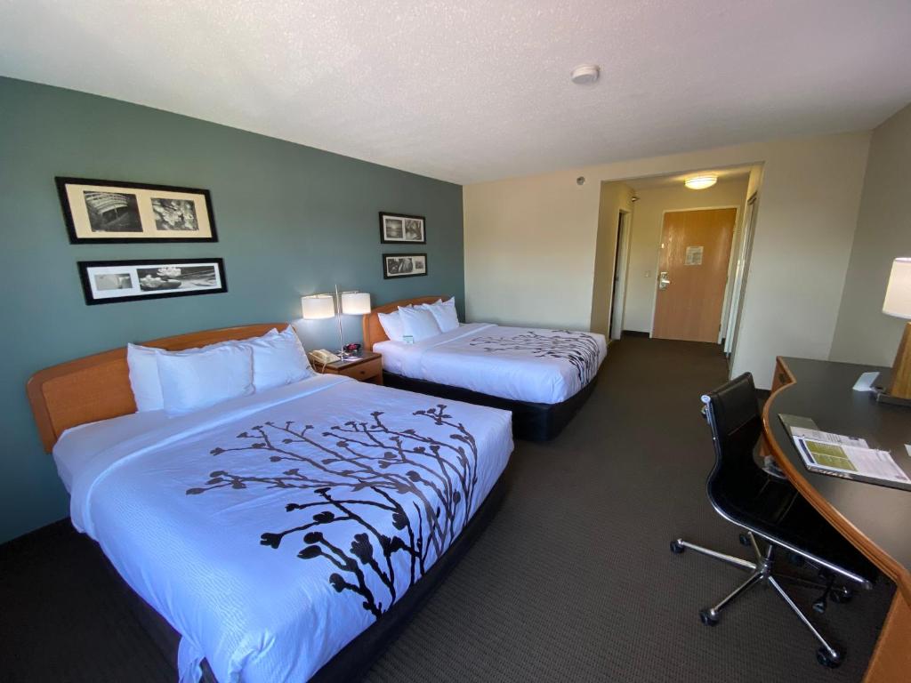 Sleep Inn & Suites Davenport - Quad Cities - Habitación Con 2 Camas Grandes - No Fumadores