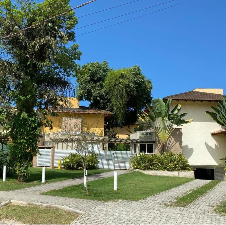 Um jardim em Casa na Praia MARAVILHOSA de JUQUEHY