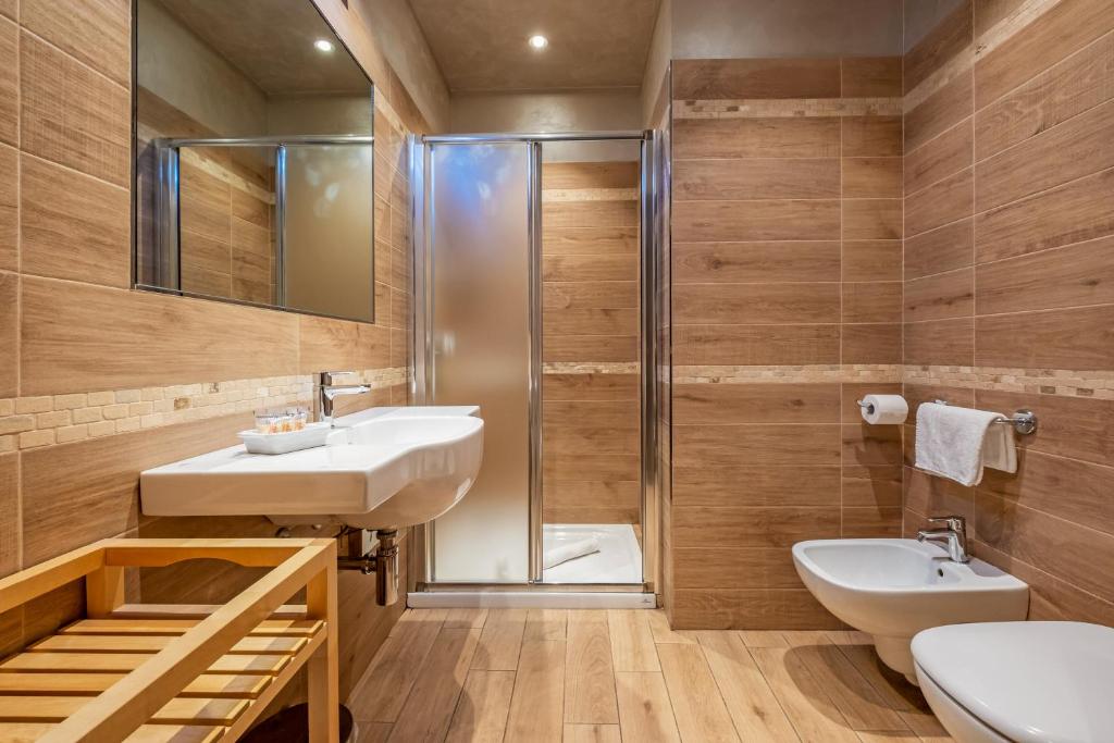 A bathroom at Nanà