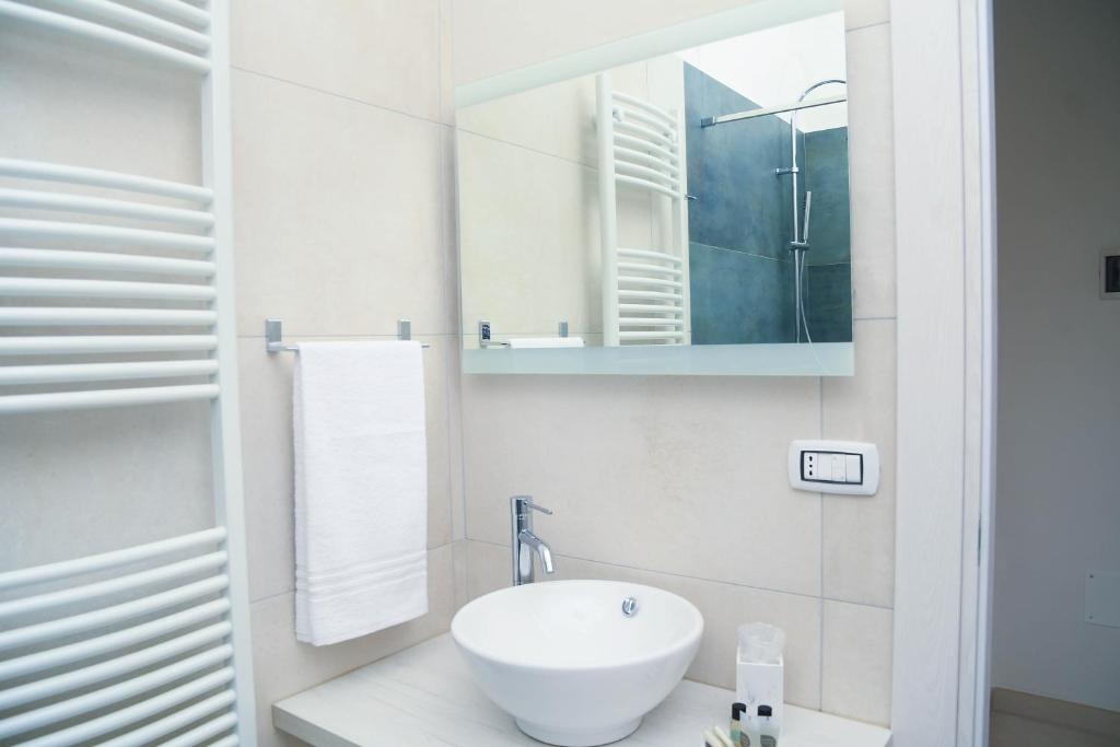 Koupelna v ubytování B&B Benefici