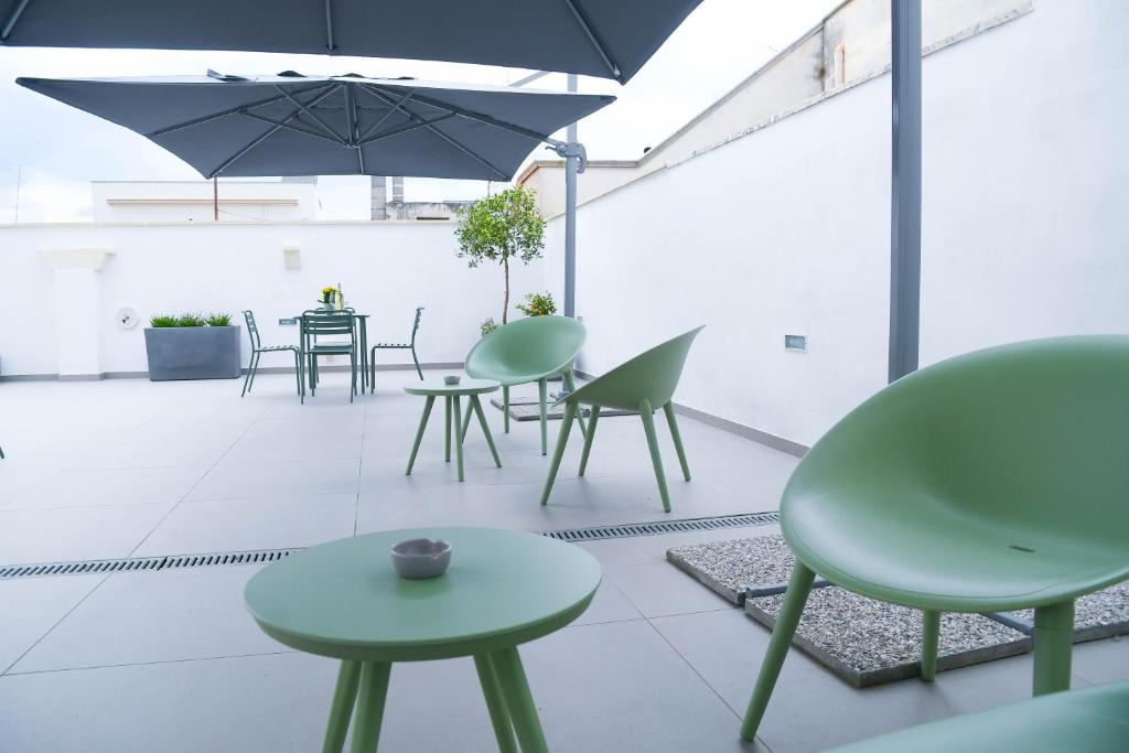Patio nebo venkovní prostory v ubytování B&B Benefici
