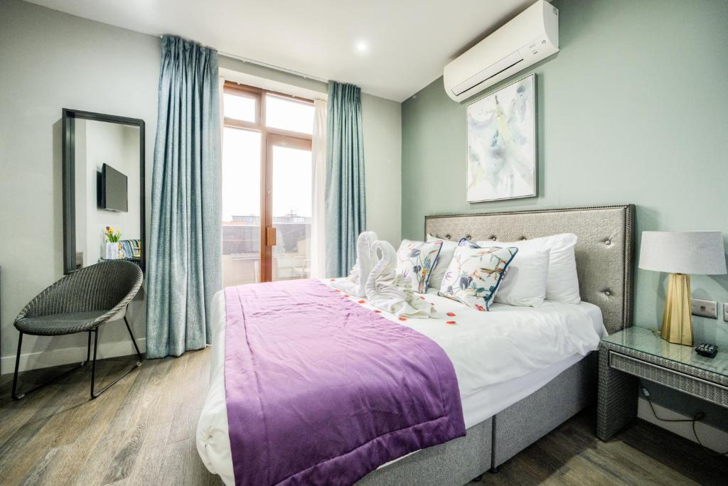 Villare Leicester City Centre hotel - Standard Double Room With Balcony