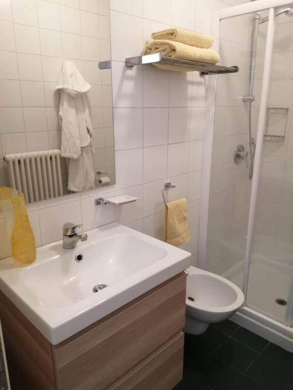 Kúpeľňa v ubytovaní Laghel 7 Down Town