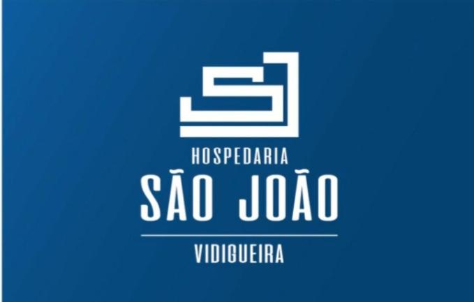 a logo for a sao joda video distributor at Hospedaria São João in Vidigueira