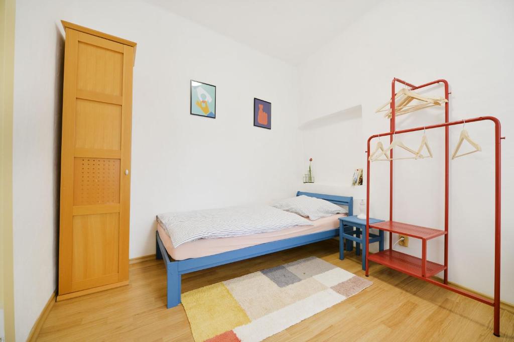 Postel nebo postele na pokoji v ubytování Penzion Na Plácku