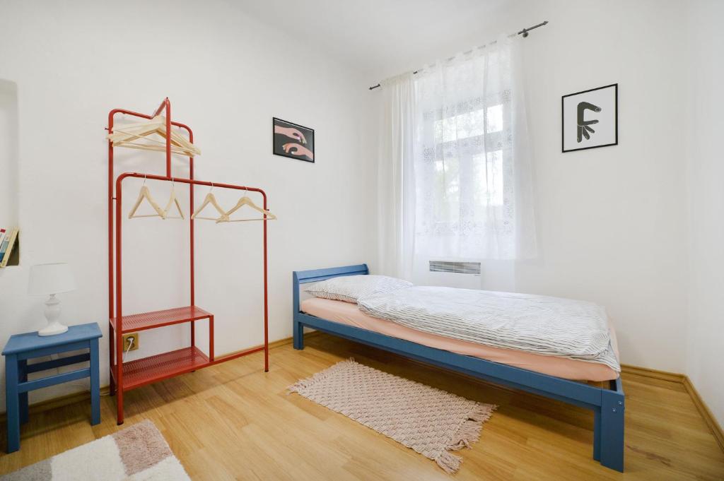 Postel nebo postele na pokoji v ubytování Penzion Na Plácku