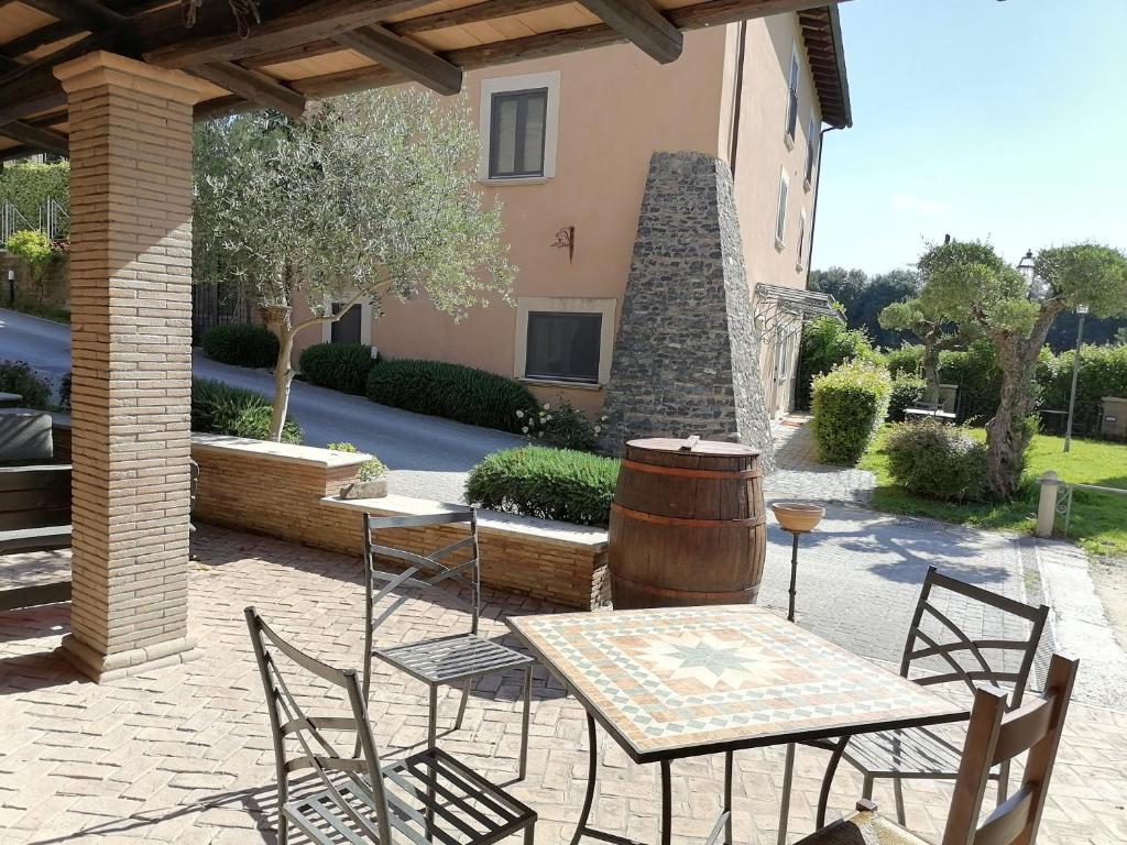 Zahrada ubytování Relais Castrum Boccea