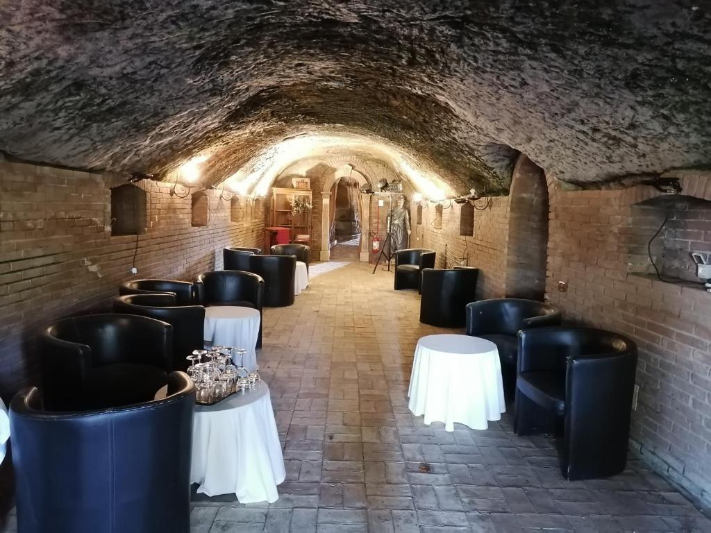 Posezení v ubytování Relais Castrum Boccea