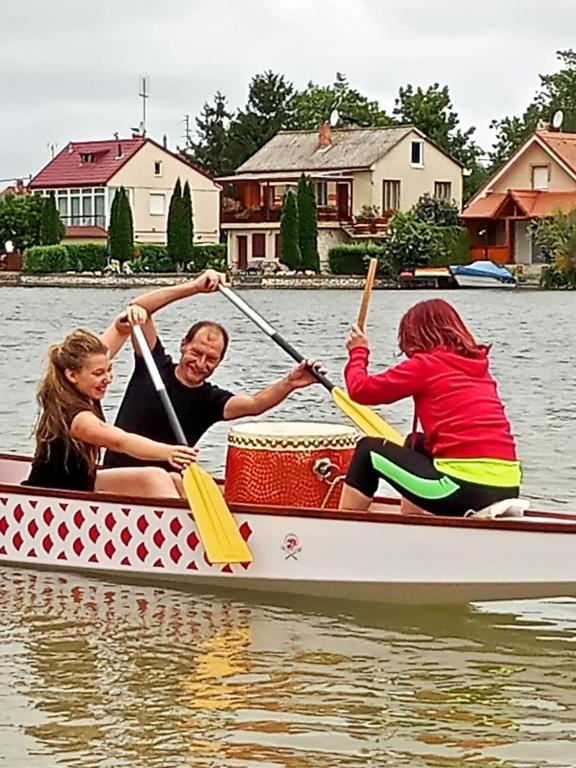 Hosté ubytování Borostyán Vendégház Dunasziget