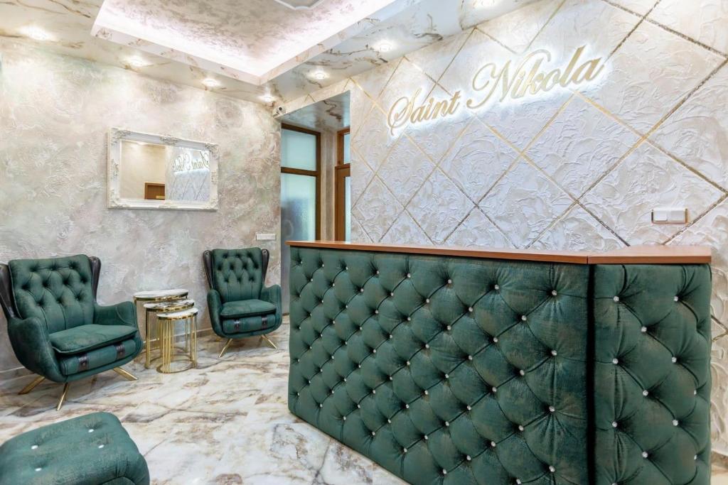 Posezení v ubytování Guest rooms Sveti Nikola