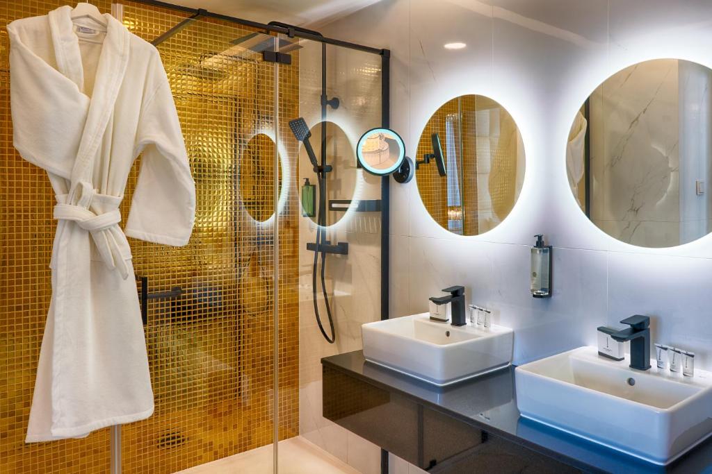Kúpeľňa v ubytovaní Grand Focus Hotel Szczecin