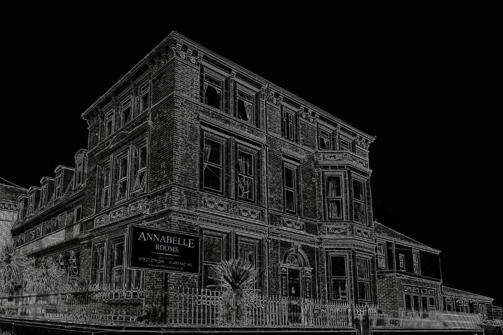 The building where the guesthouse is located 