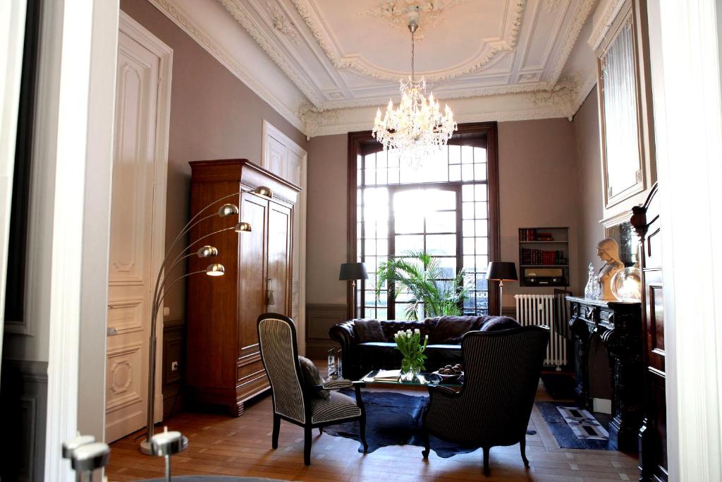 Posezení v ubytování B&B N°5