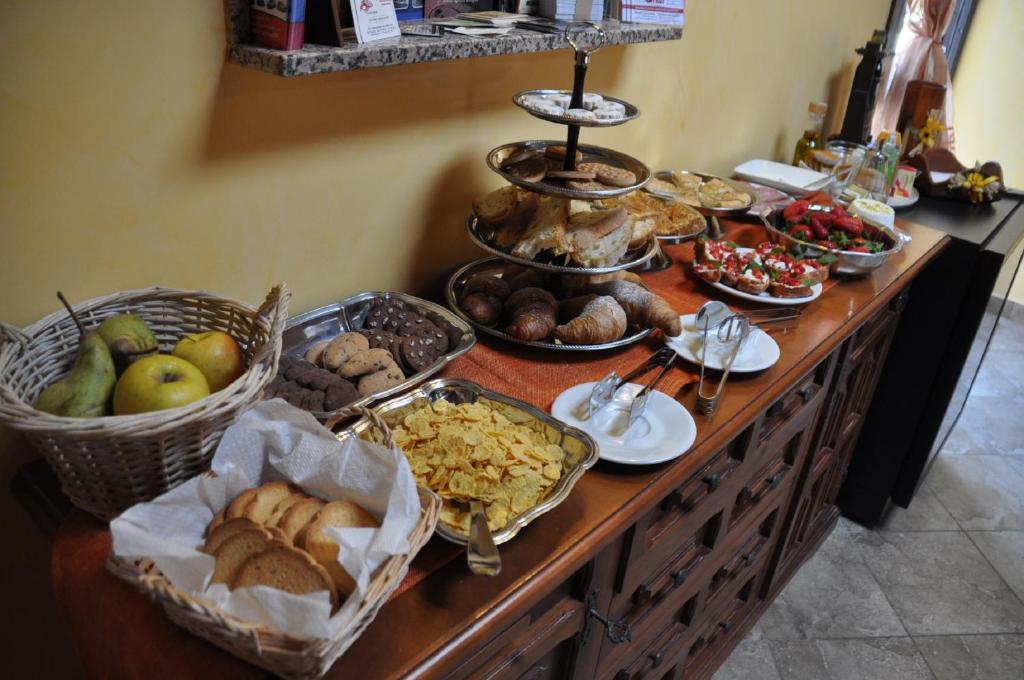 Jídlo v bed and breakfast nebo okolí