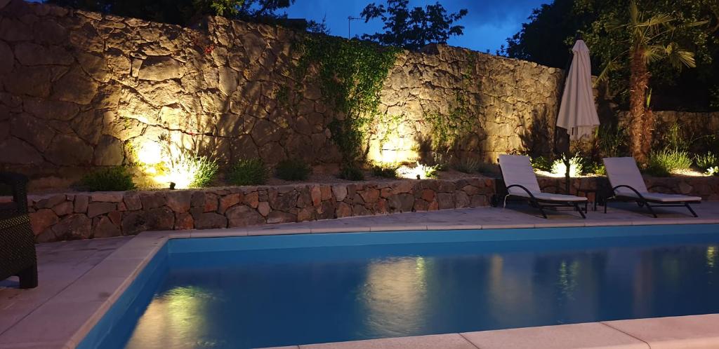 Basen w obiekcie Villa Bellina Muraj lub w pobliżu
