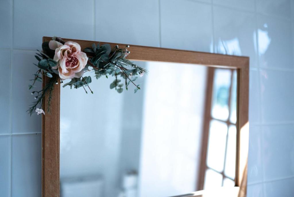 Koupelna v ubytování Hotel Pelops